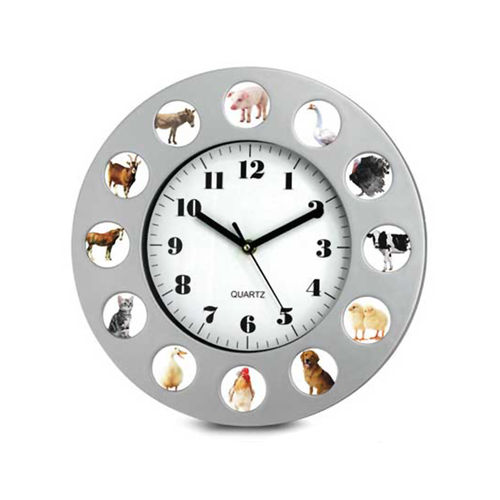 Fineline 00665 Animal Farm Clock