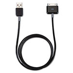 Power and Sync Cable for 30-Pin Apple Devices, Black