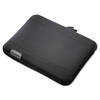 Fleece and Neoprene Sleeve for 10 Inch Tablets, Black