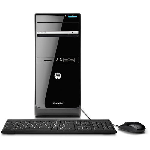 HP Pavilion P6-2133W AMD Quad-Core 2.20 GHz Processor 8GB 1TB SuperMulti DVD Win 7 (Black)