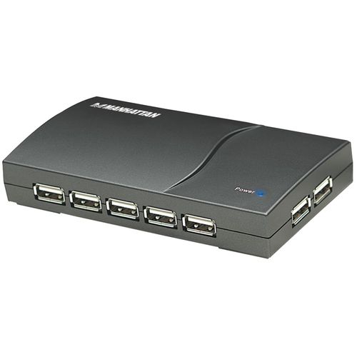 MANHATTAN 161022 13-Port USB 2.0 Desktop Hub