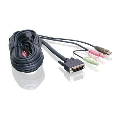 6' Single Link DVII Cable