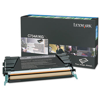 X746H1KG High-Yield Toner, 12000 Page-Yield, Black