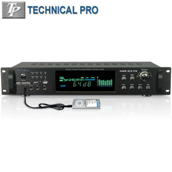 1500W HYBRID AMPLIFIER w/ AM/FM TUNER