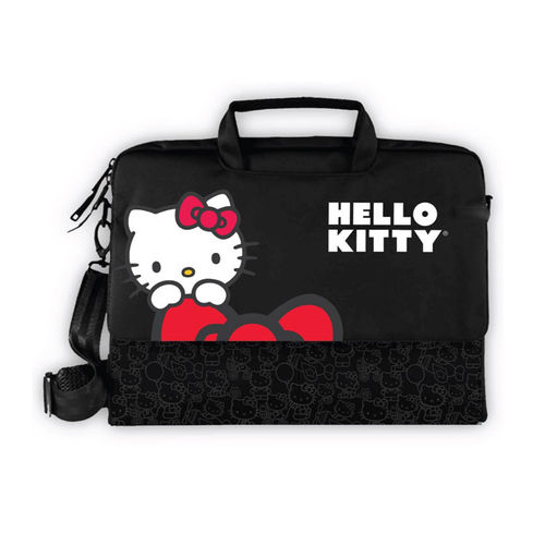 Hello Kitty Laptop Case- Black