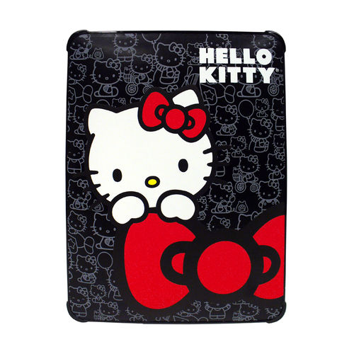 Hello Kitty KT4345B Polycarbonate Case for iPad- Black
