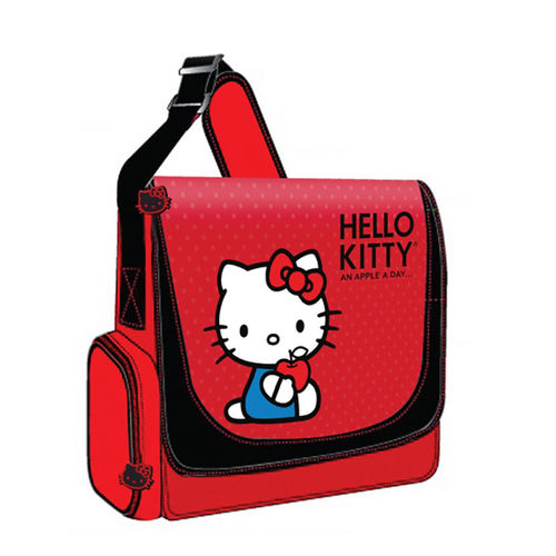 Hello Kitty KT4339RV Vertical Messenger Style Laptop Case