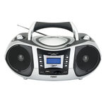 Naxa NPB-250 Portable MP3/CD Player with Text Display, AM/FM Stereo Radio, USB Input &amp; SD/MMC Card Slot