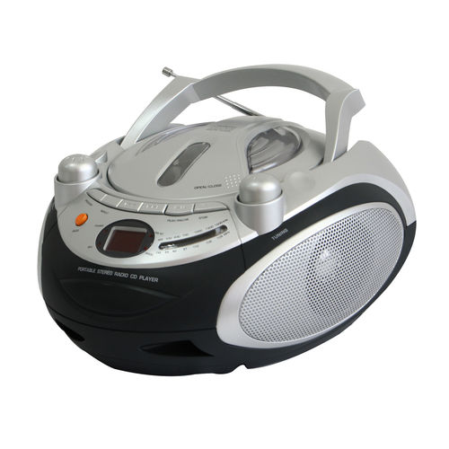 Naxa NPB-245 Portable CD Player &amp; AM/FM Stereo Radio