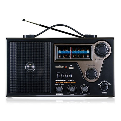 Quantum FX AM/FM/SW1-SW7 Radio USB/SD