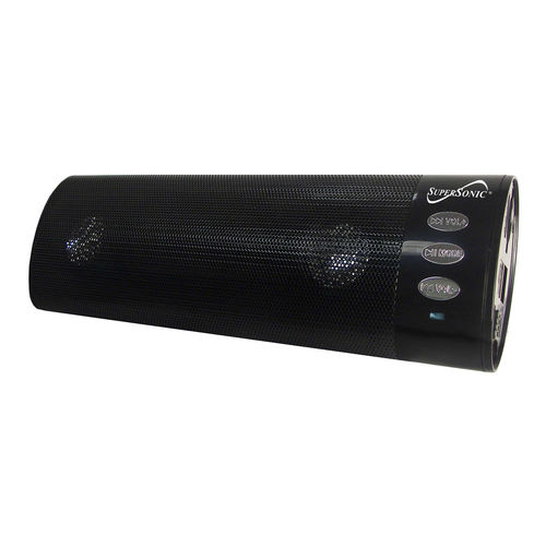 Supersonic SC-1319 Portable MP3 Speaker with USB/SD/AUX Inputs &amp; FM Radio