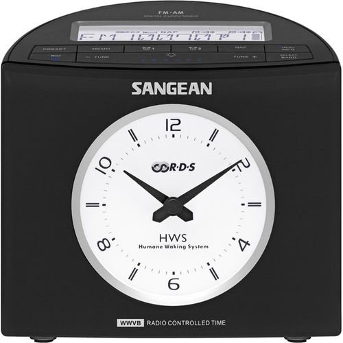 Atomic Dual Alarm Clock FM-RDS(RBDS)/AM Radio