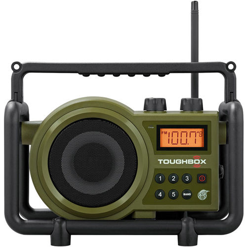 Toughbox Compact AM/FM/AUX Ultra-Rugged Digital Utility Radio