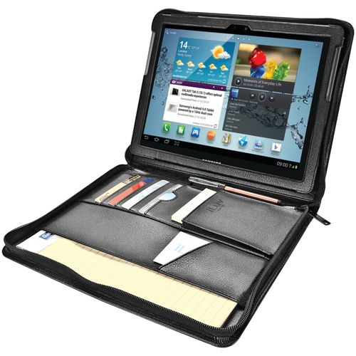 ILUV ISS929BLK CEOFolio Multi-Purpose Portfolio Case (For Samsung(R) Galaxy Tab(R) II 10.1/Note 10.1)