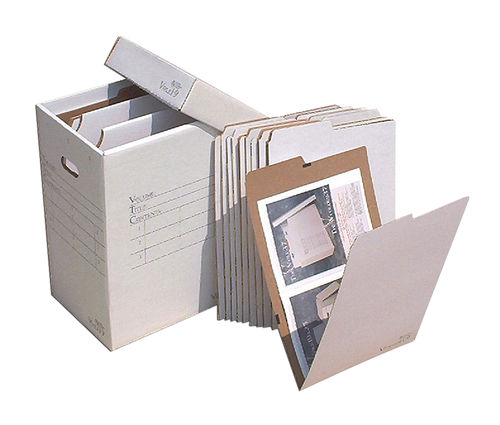 AOS Vertical Flat File Organizer - Stores Flat Items up to 12x18