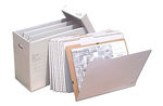 AOS Vertical Flat File Organizer - Stores Flat Items up to 18x24