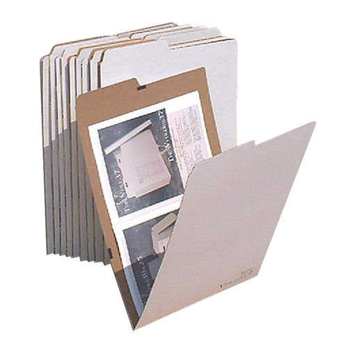 AOS Flat Storage File Folders - Stores Flat Items up to 12x18 - Pack of 10