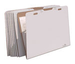 AOS Flat Storage File Folders - Stores Flat Items up to 30x42 - Pack of 8