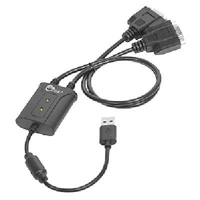 2 Port RS232 9 Pin Serial Adp