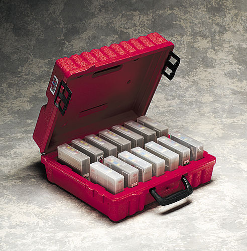 Storage Case Turtle DLT Holds 14  Red