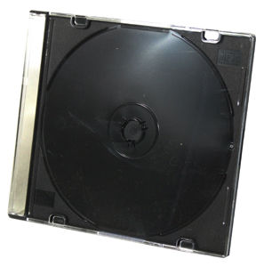 Storage Case CD/DVD Slim Jewel 5.2mm Black