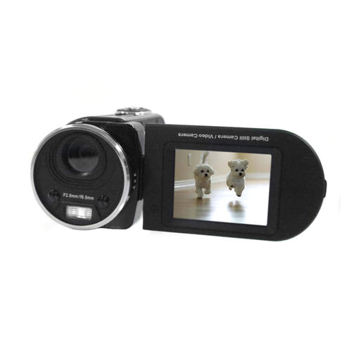 Mitsuba DV3000BLK 16MP (Interpolated) SD/SDHC Digital Camcorder with 8x Digital Zoom, 2.4"" LCD and Carry Case (Black)
