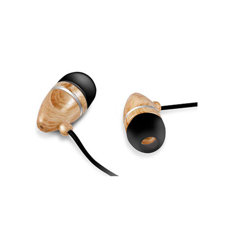 EP5438 Graphic Collection Wood Headphones- Black