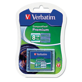 Premium CompactFlash Memory Card, 8GB