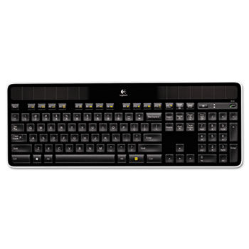 Wireless Solar Keyboard for Mac, Full Size, Silver