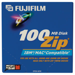 Disk ZIP 100MB IBM/MAC dual Fmt