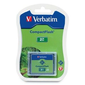Card CompactFlash 2GB Verbatim Branded TAA