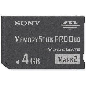 Card MemoryStick Pro Duo 4GB Mark 2