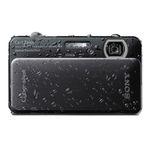 TX20B Cyber-Shot Waterproof Digital Camera, 16.2MP, 4x Optical Zoom, Black