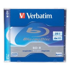 Disc Blu-ray Single Layer 25GB TAA Write Once 6X Branded Jewel Case