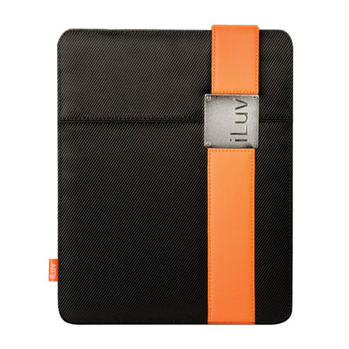 iLuv iCC805BLK Casual Fabric iPad Case with Band Clip