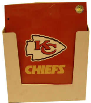 Kansas City Chiefs Portfolio in Display Case Pack 48