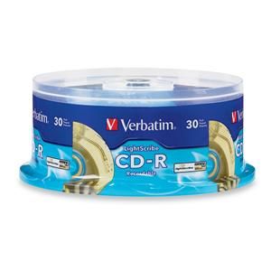Disc CD-R 80 min 700MB LightScribe 52X 30/PK SpindleTAA