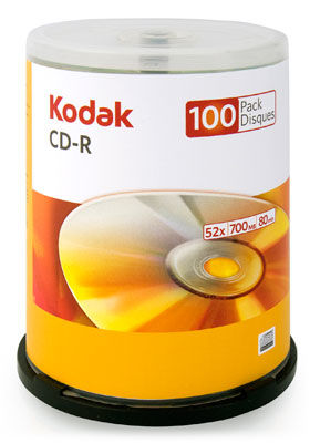 Disc CD-R 80 min 100/Spindle