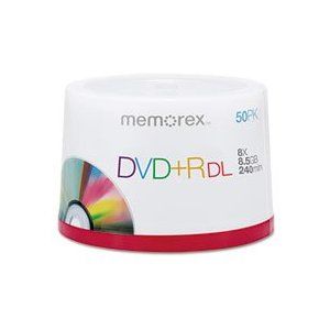 Disc DVD+R Double Layer 8.5GB 8X 50/pk Spindle