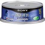 Disc DVD+R 8.5GB 2.4X Double Layer 10/pk Spindle