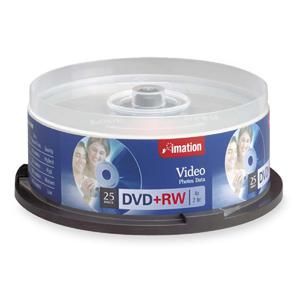 Disc DVD+RW 4.7GB 8x 25/pk Spindle