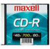 Disc CD-R 80 min Music Color 15/PK Slim Jewel Case