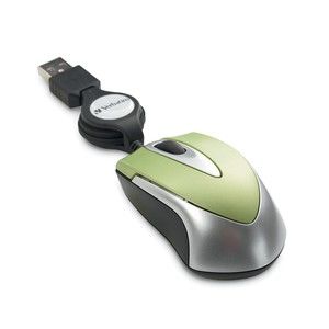 Mouse Optical Travel Mini Green