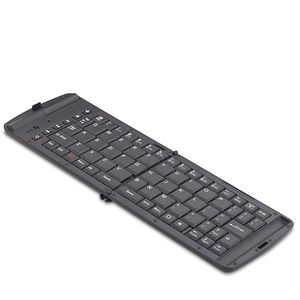 Keyboard Wireless Mobile Bluetooth Compatible iPad/iPhone Folding Black