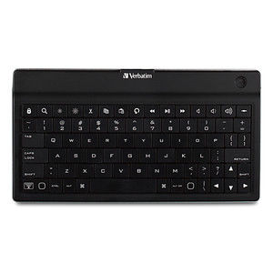 Keyboard Wireless Mobile Bluetooth Ultra Slim Black