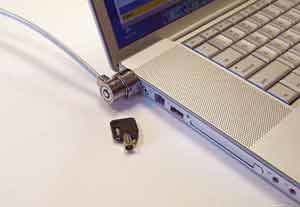 Security Notebook Single-piece Lock & Key Clamshell