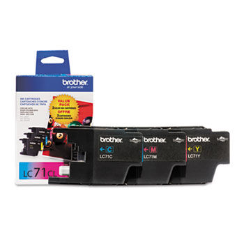 LC713PKS (LC-13PKS) Innobella Ink, 300 Page-Yield, Cyan; Magenta; Yellow, 3/Pk
