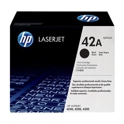 Laser Tnr LJ 4250/4350 Ser. Black 42A Cartridge 10K Yield