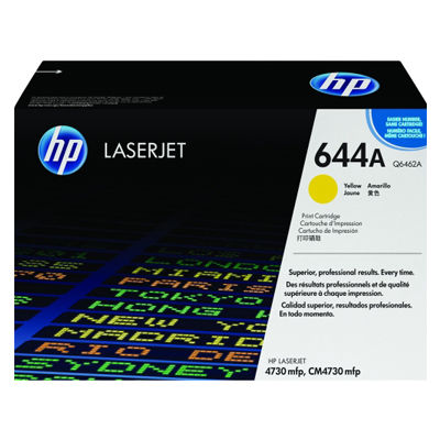 Laser Toner LaserJet 4730 Yellow 12000 Page Yield