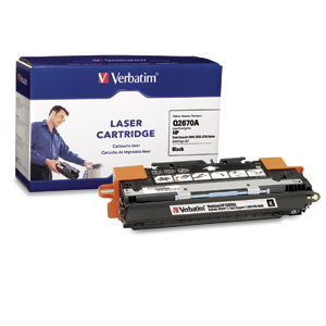 HP Q2670A Compatible Toner Color LJ3500 3550 3700 6K yield Black TAA